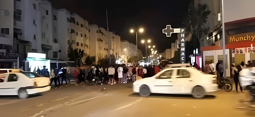 بثر يد الدكتور النتيفي بالجديدة إثر حادثة سير خطيرة