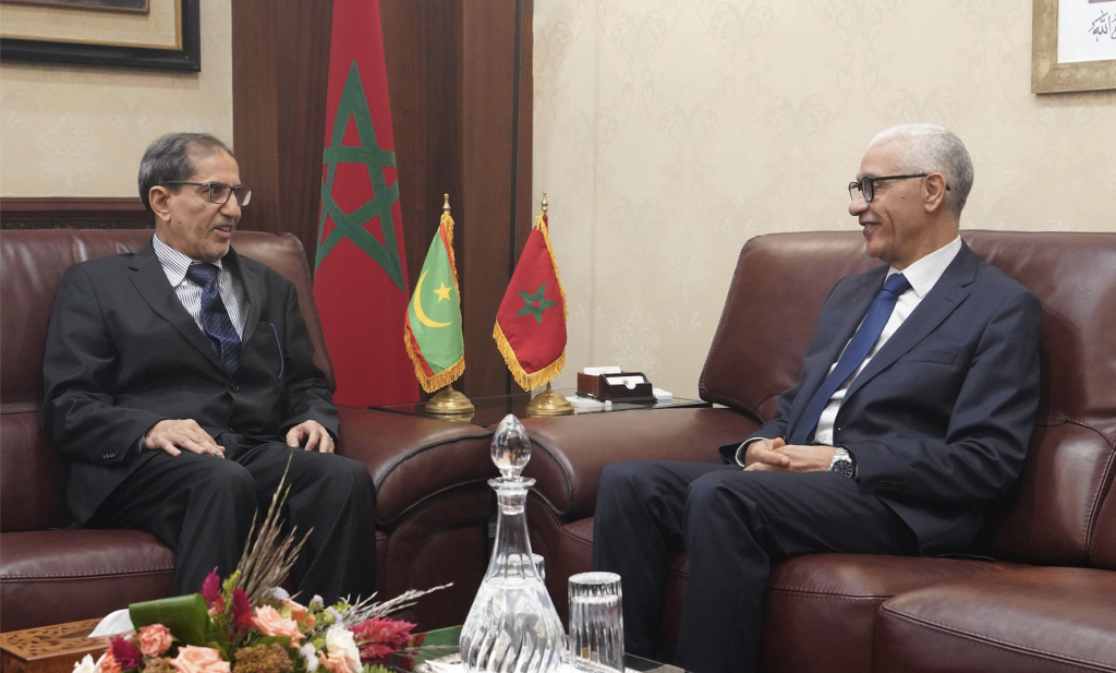 الطالبي يستقبل سفير موريتانيا ويؤكدان على الدفع بالعلاقات البرلمانية بين البلدين
