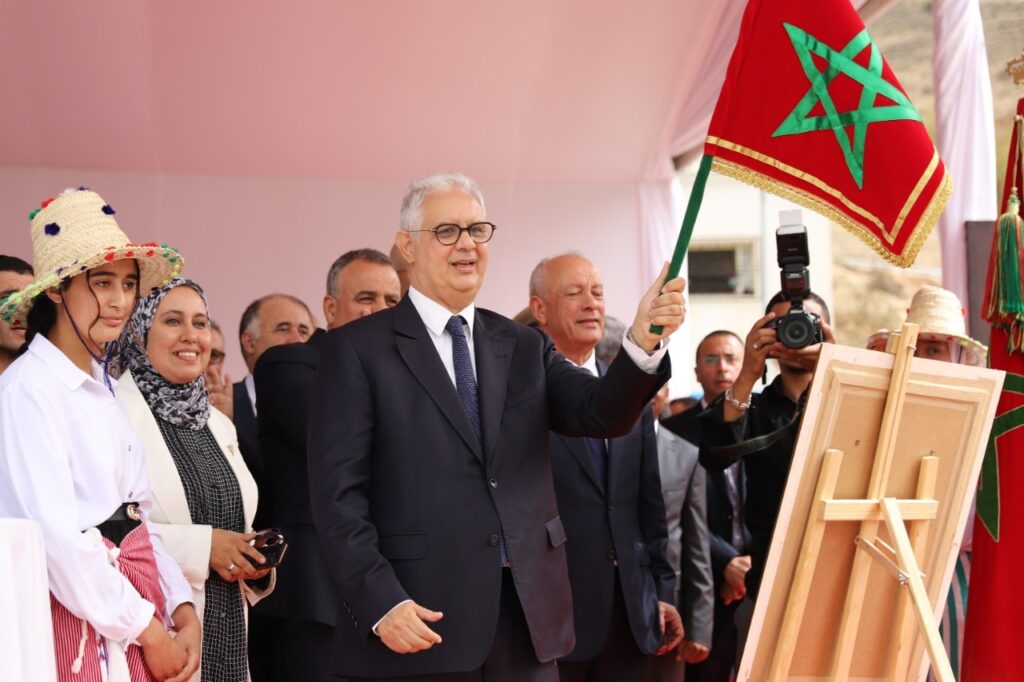 اعطاء انطلاقة توسعة ميناء الجبهة ومشروع حماية المنطقة من الفيضانات