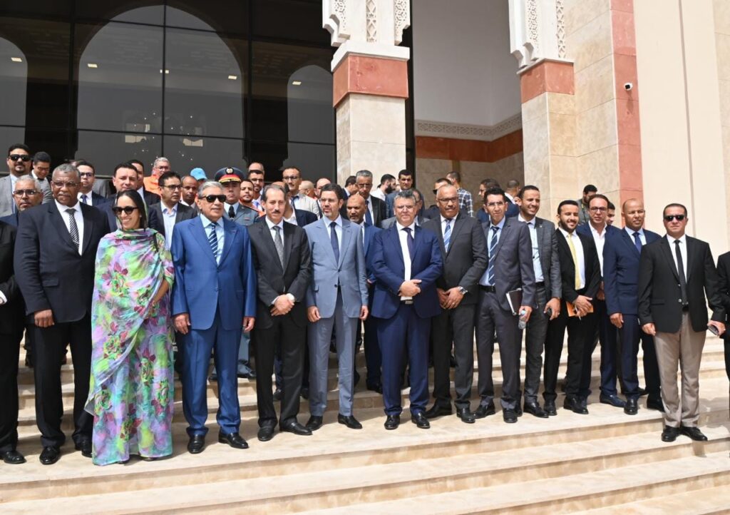 وزير العدل وهبي يشرف على تدشين استئنافية كلميم