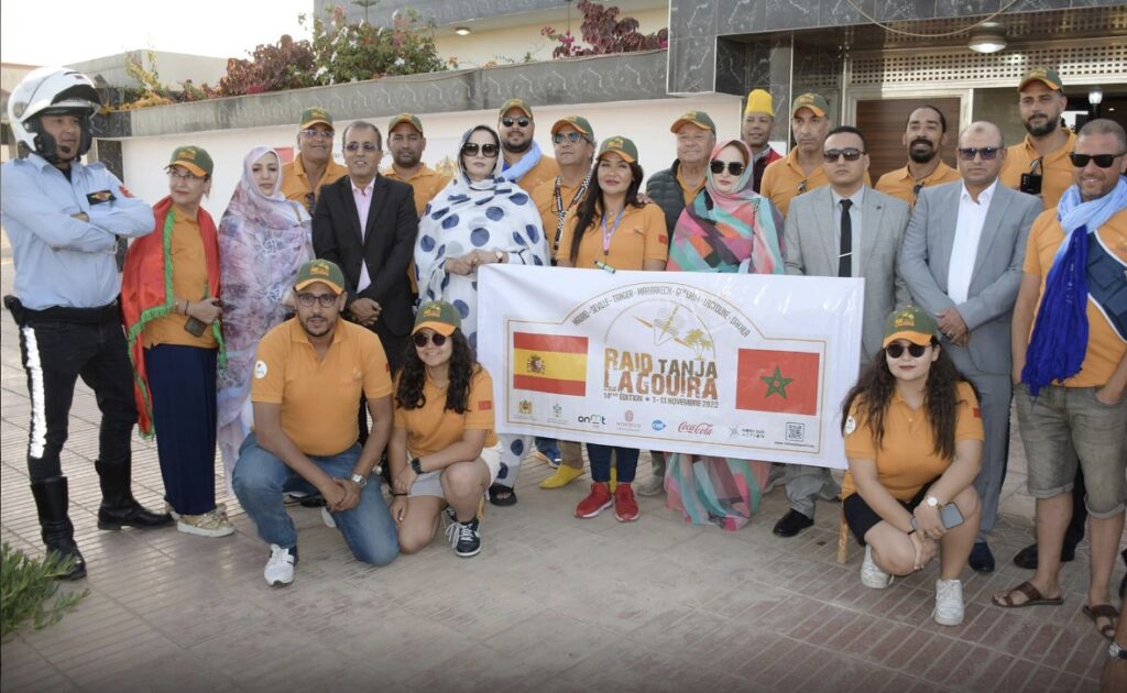 وصول المشاركين في الدورة الـ 14 للحاق “طنجة – الكويرة” إلى الداخلة