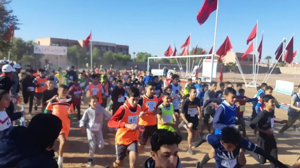 تنظيم البطولة الإقليمية في العدو الريفي والكرة الحديدية بكلميم