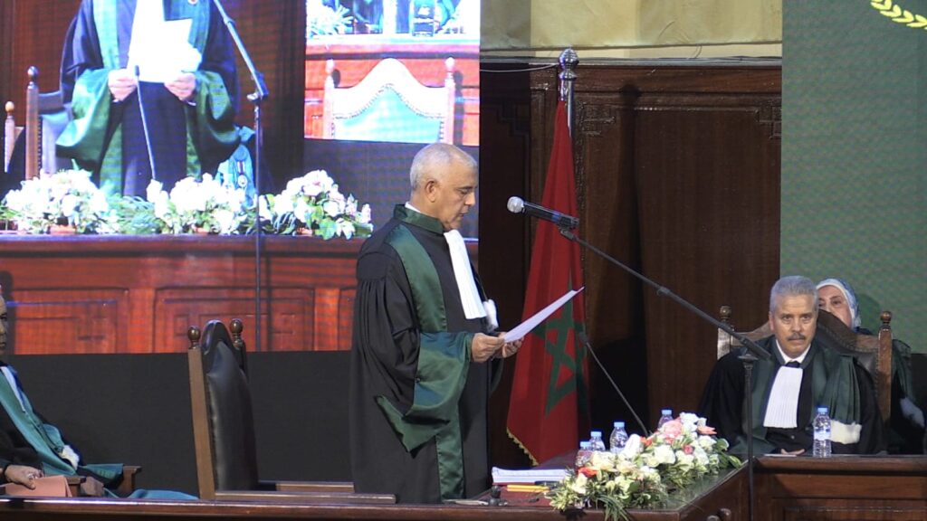 حفل تنصيب الوكيل العام للملك بمحكمة الاستئناف بالدار البيضاء