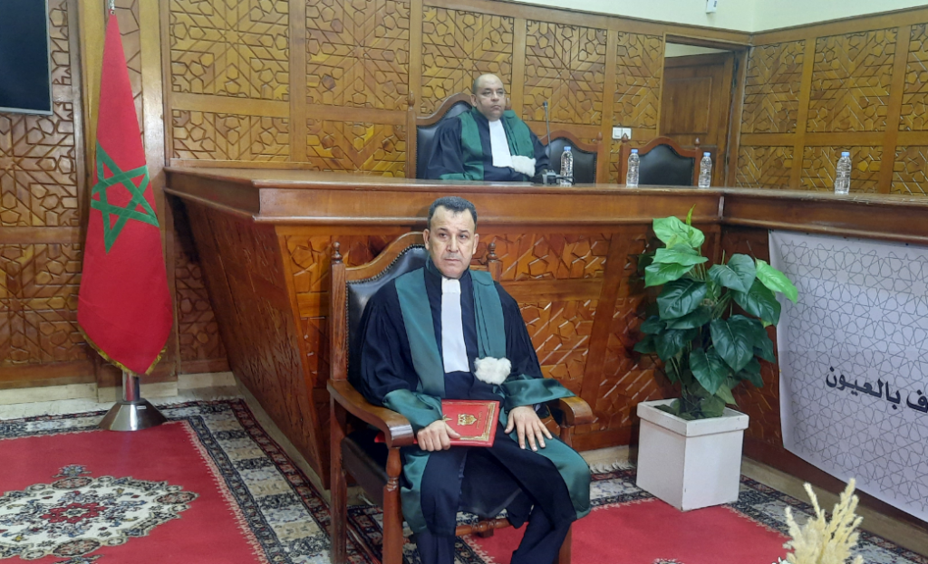 تنصيب الوكيل العام للملك لدى محكمة الاستئناف بالعيون