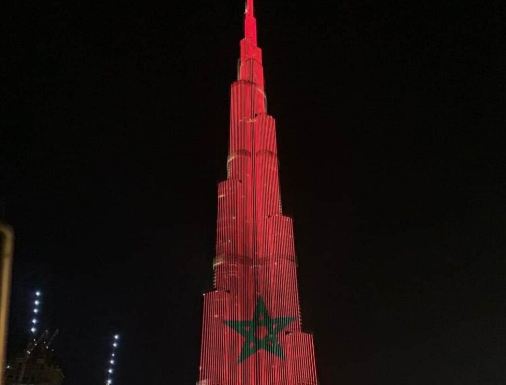 هكذا هنأت الإمارات والأردن المغاربة بفوز منتخبهم