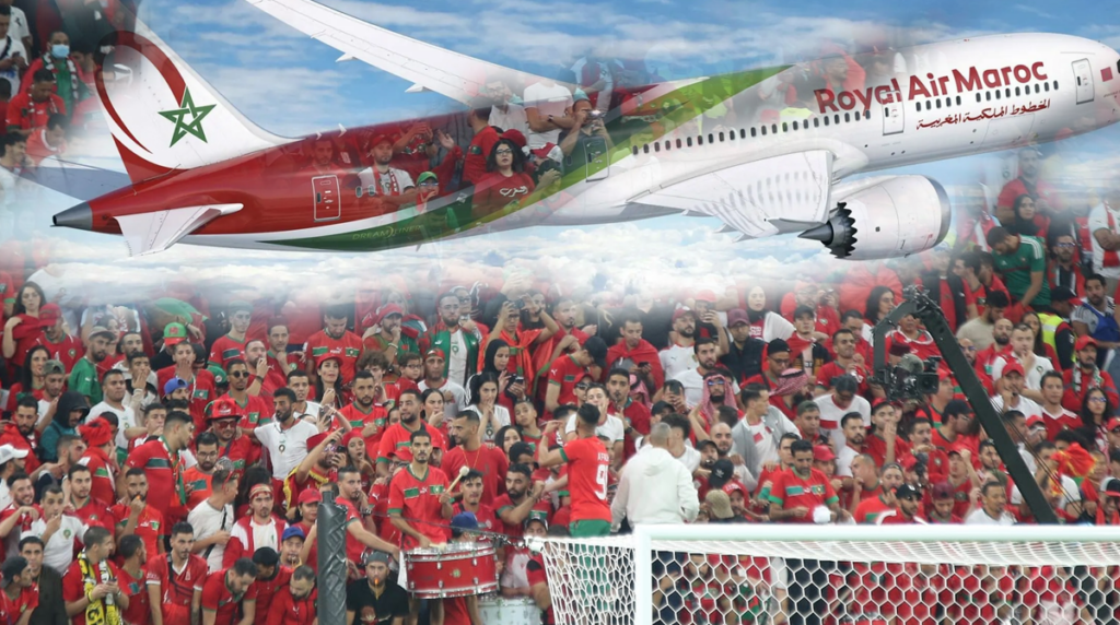 نصف نهائي كأس العالم.. الخطوط الملكية المغربية تقدم تسهيلات لتدبير تنقل مشجعي المنتخب الوطني