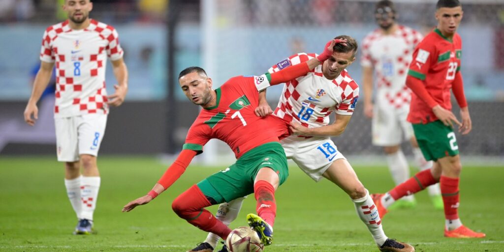 المغرب ينهزم أمام كرواتيا ويحتل الرابة الرابعة في المونديال