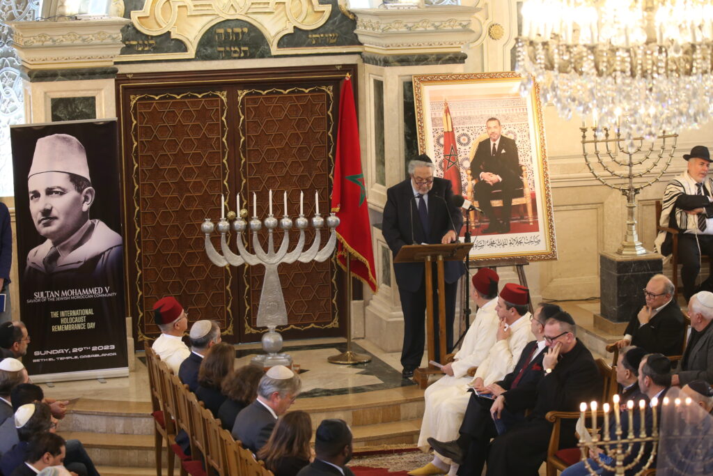 الإشادة بالدور البارز لجلالة الملك في الحفاظ على الموروث الثقافي والديني اليهودي المغربي