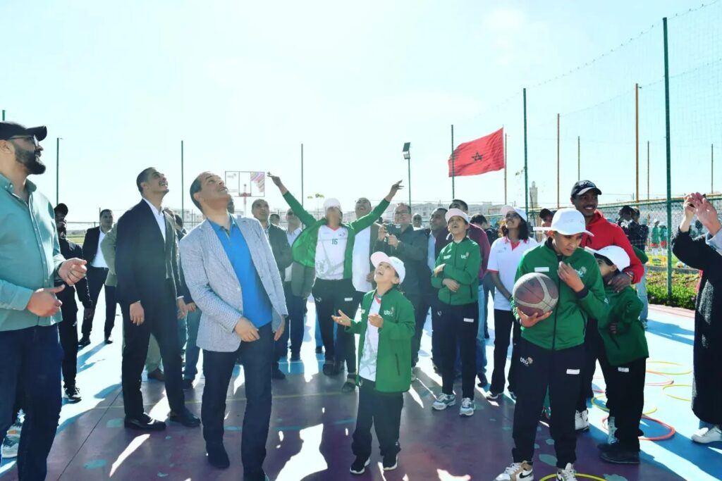 النواصر .. تدشين فضاءات رياضية مخصصة للشباب والأشخاص ذوي الاحتياجات الخاصة بأولاد عزوز