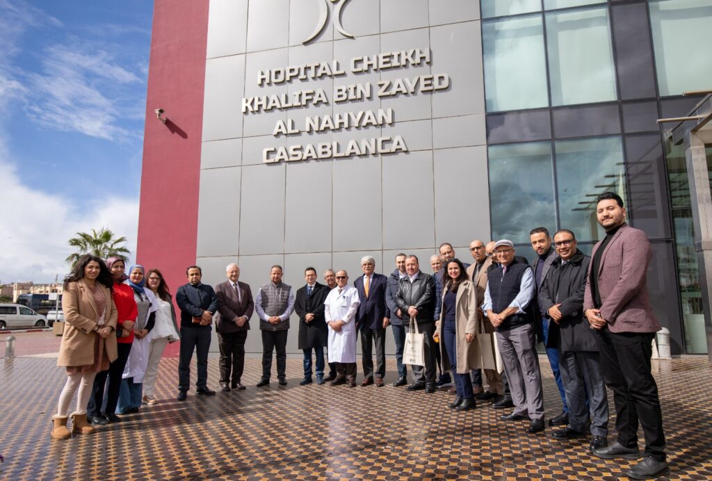 وفد شبكة مستشفيات القدس يشيد بكفاءة الأطر الصحية وبجودة البنيات الاستشفائية بالمغرب