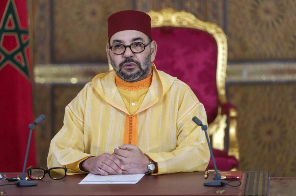 برقية تعزية ومواساة من جلالة الملك إلى أفراد أسرة المرحوم خليل الهاشمي الإدريسي