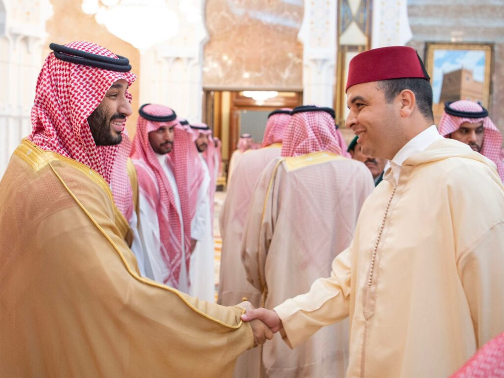 بايتاس يحضر حفل استقبال أقامه ولي العهد السعودي على شرف كبار الشخصيات الإسلامية