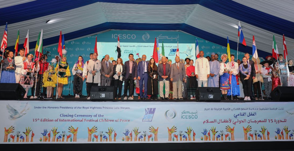 الرباط.. اختتام فعاليات الدورة 15 للمهرجان الدولي “أطفال السلام”