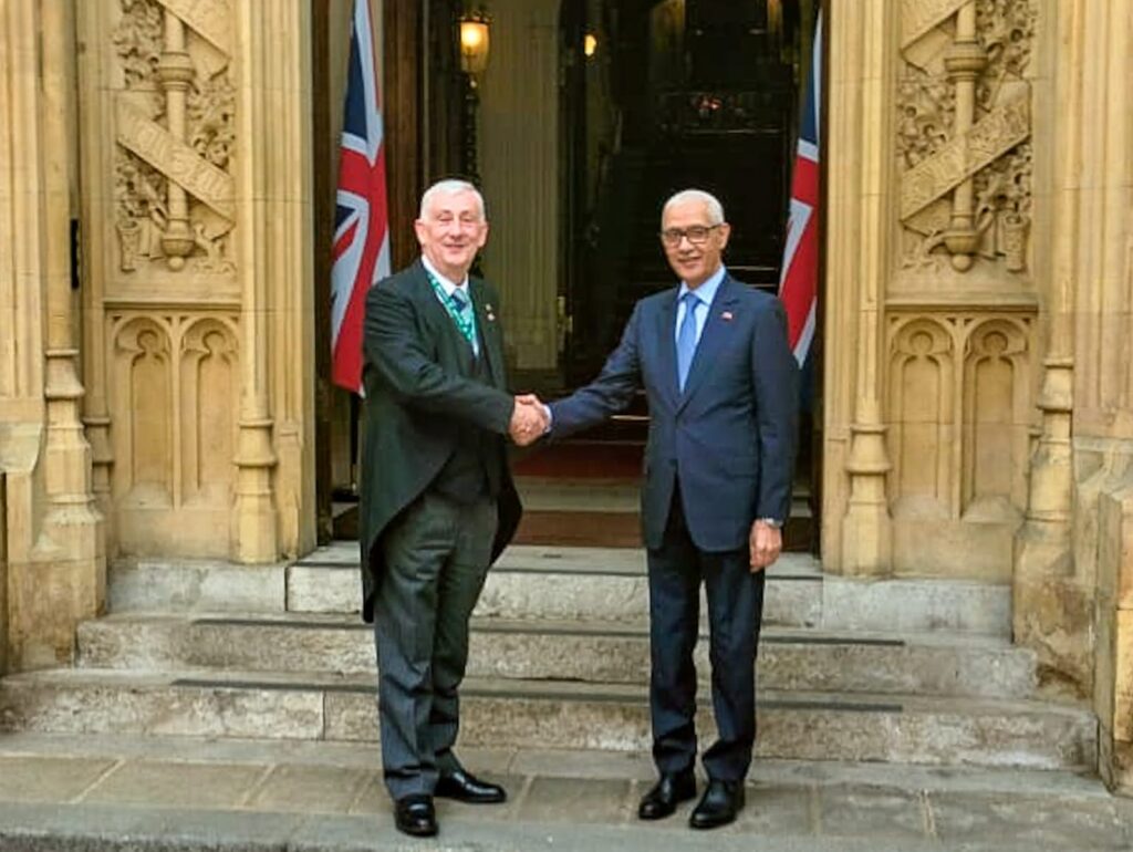 تعزيز العلاقات البرلمانية محور زيارة الطالبي العلمي للندن