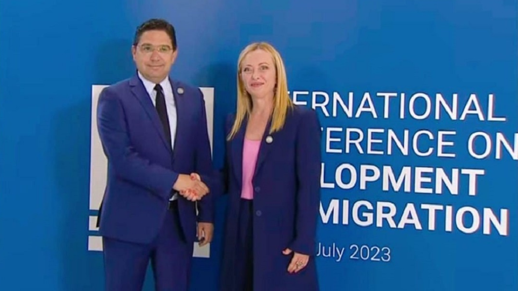 بوريطة يعرض بروما مقومات الرؤية الملكية لقضية الهجرة