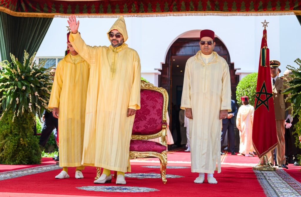 جلالة الملك يترأس بالمضيق حفل استقبال بمناسبة عيد العرش المجيد