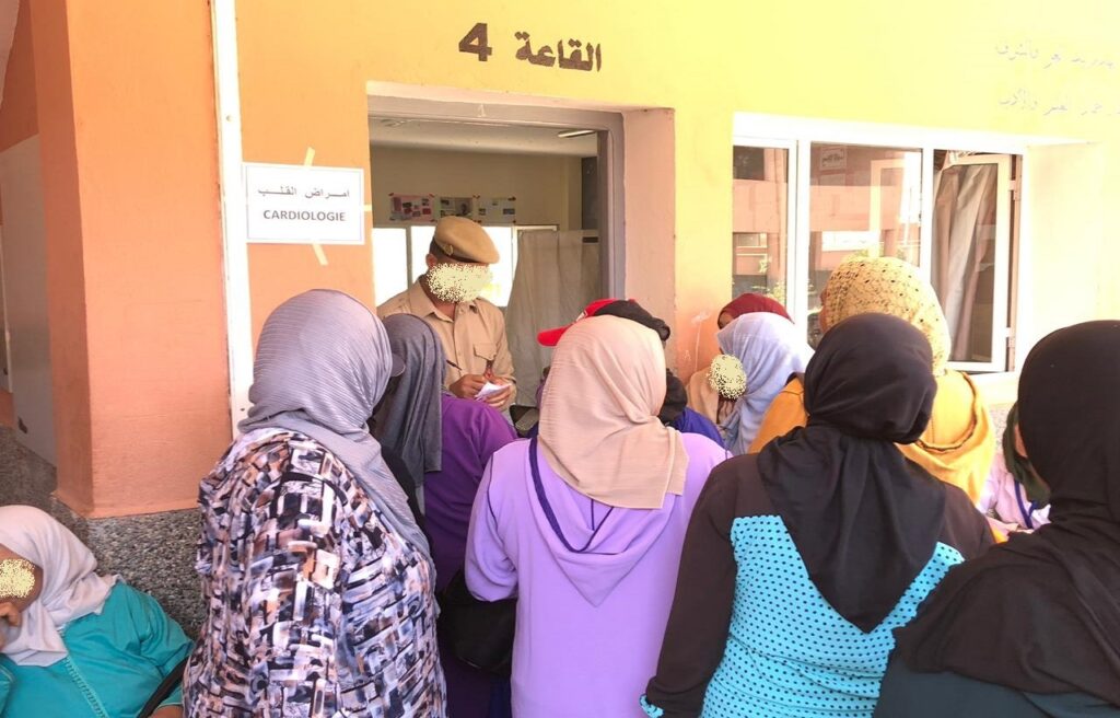 1181 مستفيد من الخدمات الصحية في إطار القوافل الطبية متعددة التخصصات بإقليم أزيلال