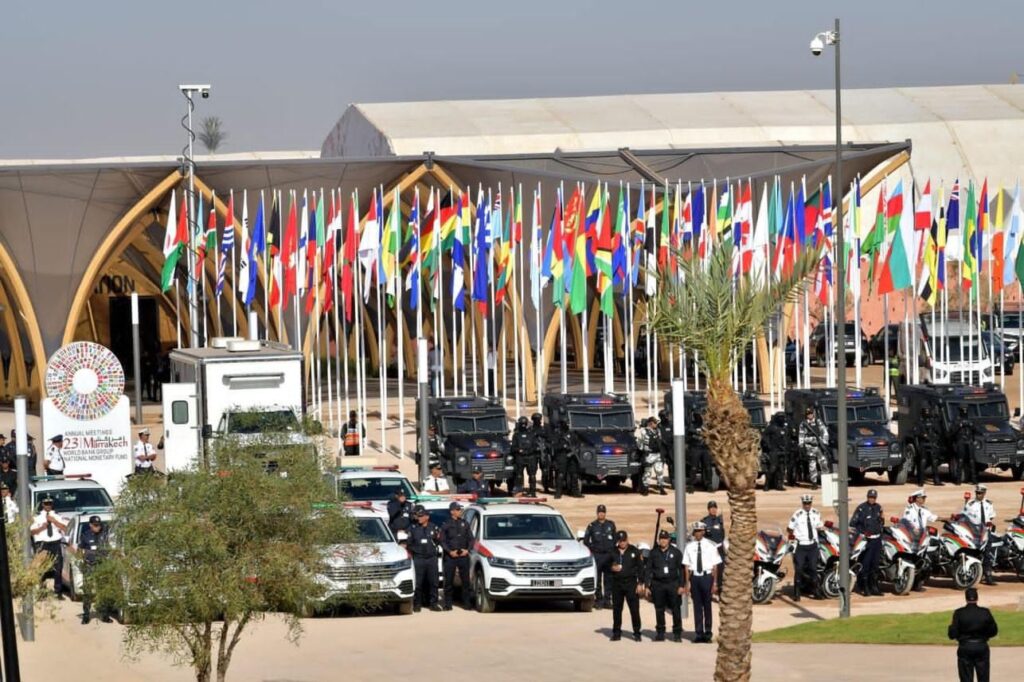 أكثر من 6500 شرطي وشرطية لتأمين الاجتماعات السنوية للبنك الدولي وصندوق النقد الدولي بمراكش