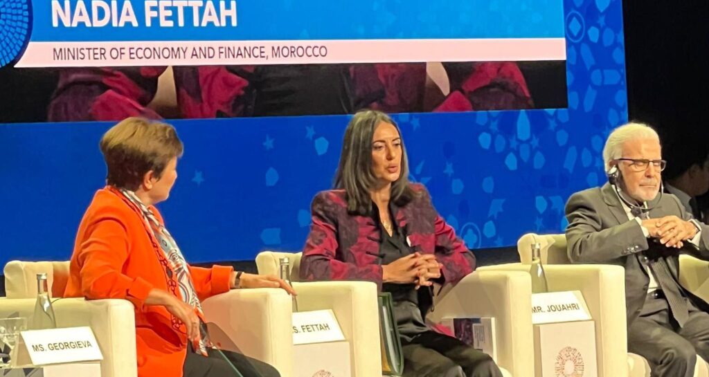 نادية فتاح: صندوق النقد الدولي وقف على الإنجازات الكبرى التي انخرط فيها المغرب بقيادة جلالة الملك