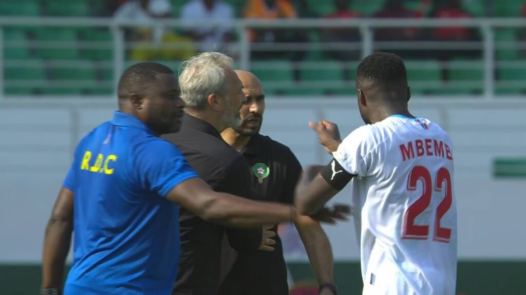 وليد الركراكي يرد على اتهامات قائد منتخب الكونغو “شانسيل مبيمبا”