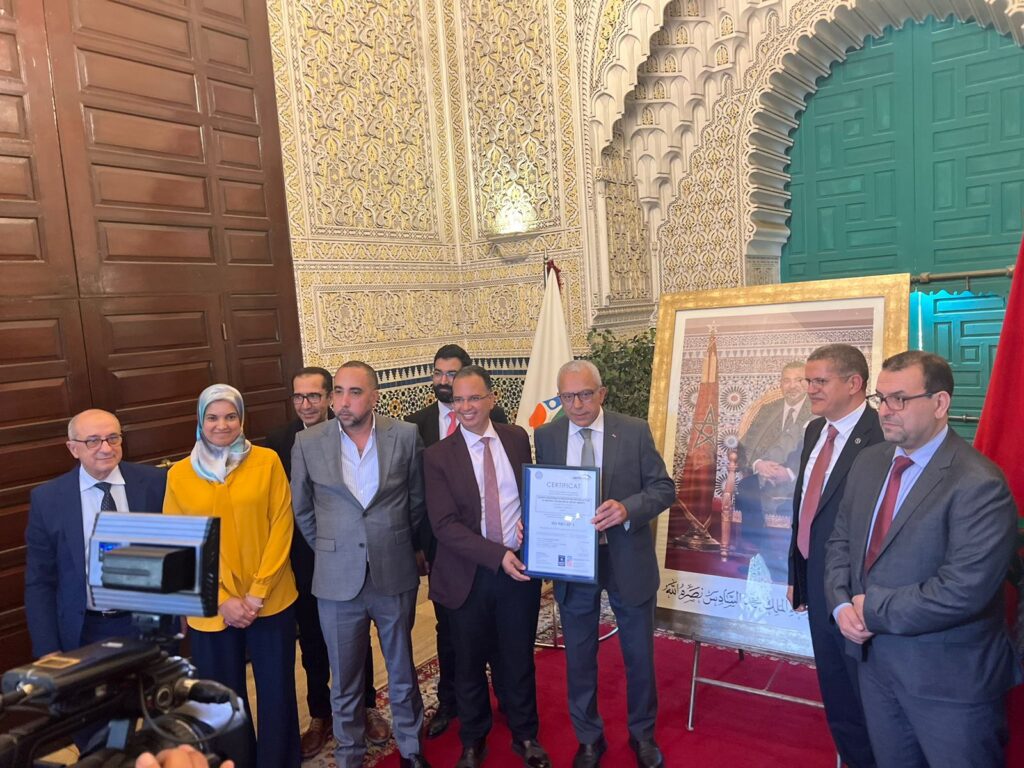 الوكالة الجهوية لتنفيذ المشاريع لجهة الدار البيضاء – سطات تحصل على شهادة إيزو (ISO 9001 v2015)