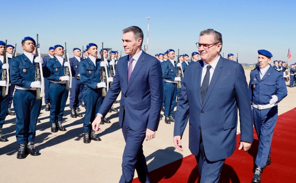 رئيس الحكومة الإسبانية بيدرو سانشيز يحل بالمغرب