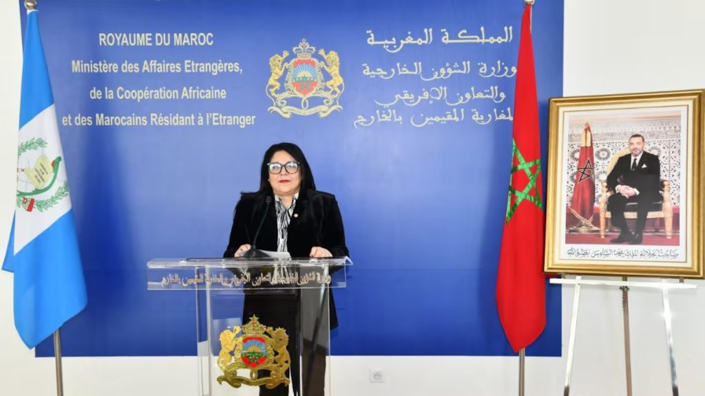 نائبة وزير خارجية غواتيمالا : الصحراء المغربية.. مخطط الحكم الذاتي أساس واقعي، موثوق وجدي لحل نهائي لهذا النزاع