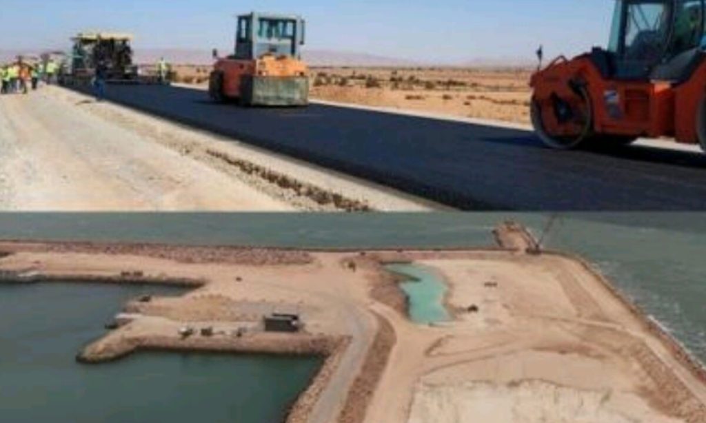 جهة الداخلة وادي الذهب: الشبكة الطرقية تتعزز بطريق ساحلي يربط “تاورطة” بميناء الداخلة الأطلسي