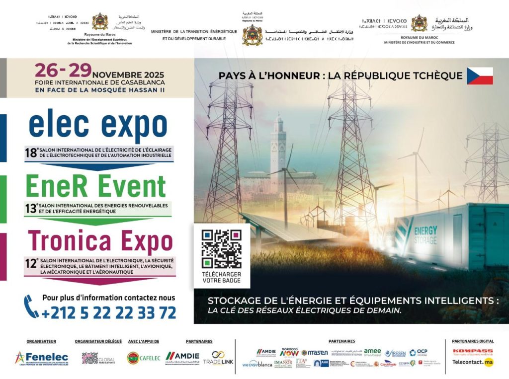 الدار البيضاء .. 3 معارض دولية تضع المغرب في قلب الانتقال الطاقي بإفريقيا