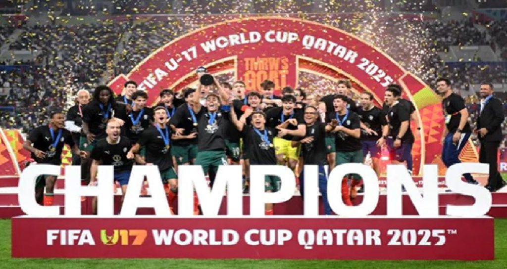 مونديال قطر لأقل من 17 سنة ..منتخب البرتغال يتوج بطلا للعالم عقب فوزه على نظيره النمساوي ( 1-0)