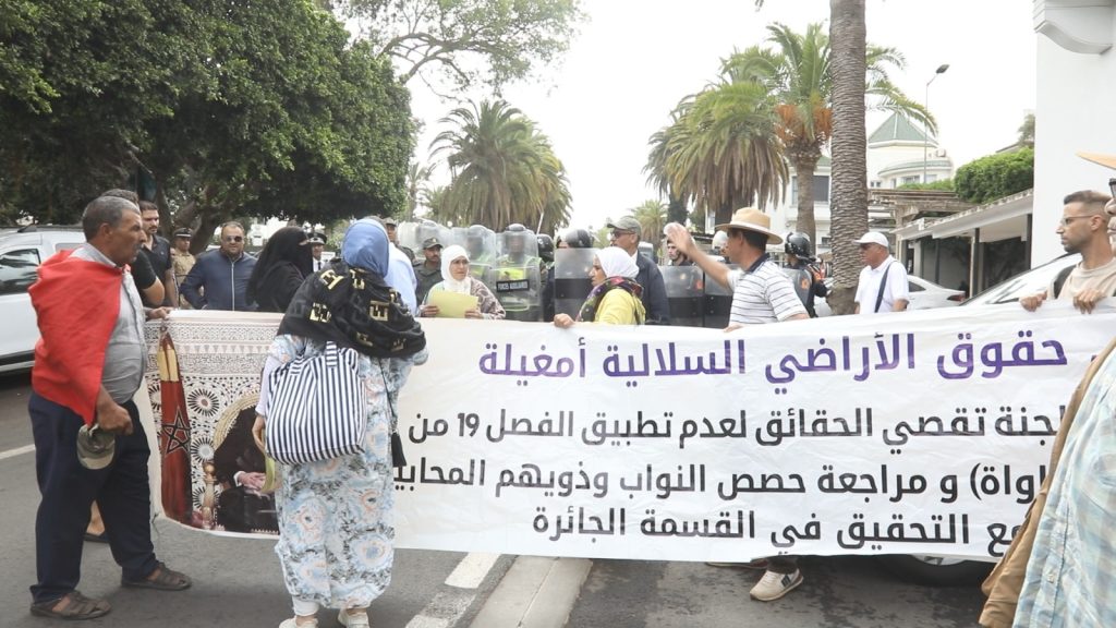 سلاليو أراضي جموع أمغيلة بجهة ببني ملال يعلنون العودة للاحتجاج