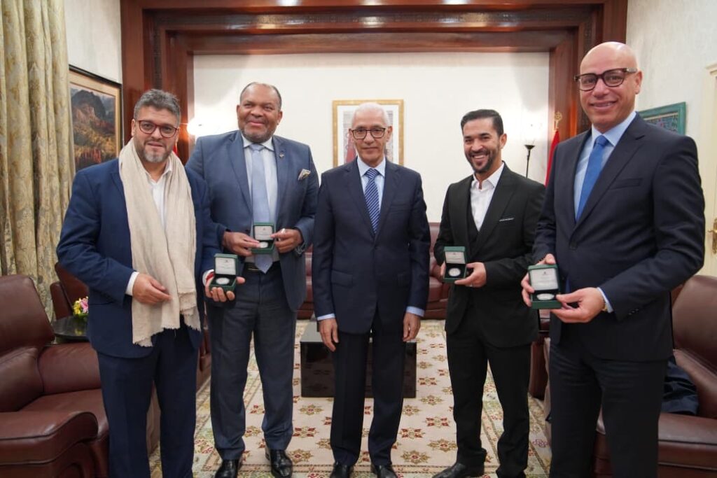 الطالبي العلمي.. يجري مباحثات مع رئيس وأعضاء برلمان جهة بروكسيل