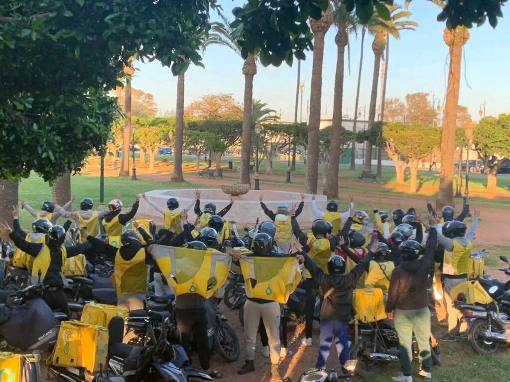 تأسيس فرع نقابي لعمال توصيل “كلوفو” بالرباط تحت لواء الاتحاد المغربي للشغل