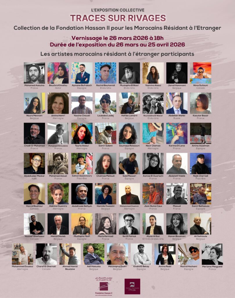 معرض “آثار على الضفاف” يحتفي بعشر سنوات من الإبداع المغربي بالخارج