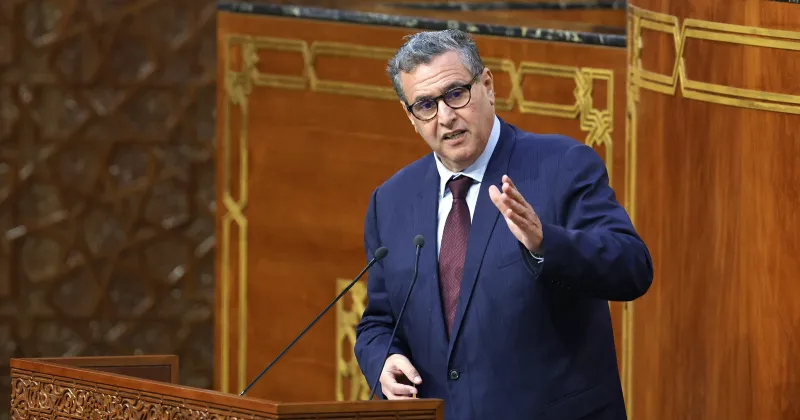 أخنوش: الحكومة تقود تحولاً اقتصادياً واسعاً و وفرت 900 ألف فرصة عملل