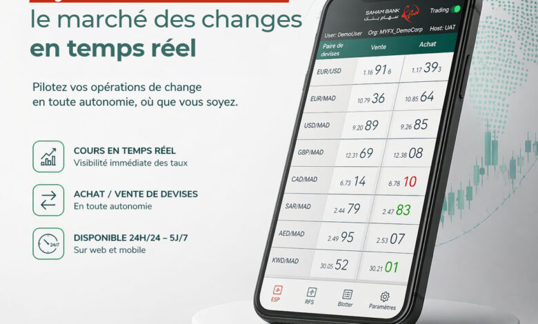 “سهام بنك” يطلق تطبيق “MyFX” لتحديث عمليات الصرف