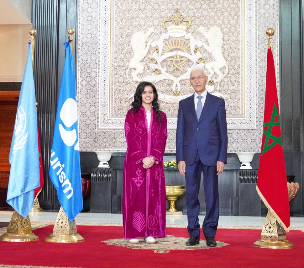 الطالبي العلمي يبحث مع مسؤولة أممية سبل تعزيز السياحة المستدامة بالمغرب