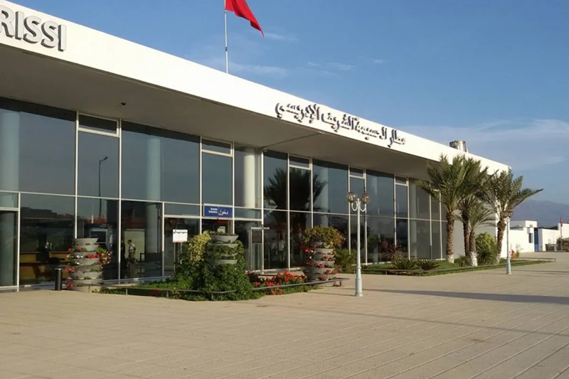 مطار الحسيمة يسجل نمواً طفيفاً في حركة المسافرين رغم تراجع شهري