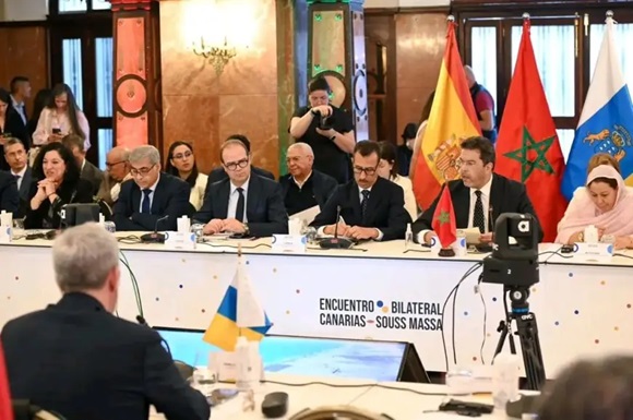 تعزيز الشراكة بين سوس ماسة وجزر الكناري: دفع التعاون الاقتصادي وتقييم المشاريع المشتركة