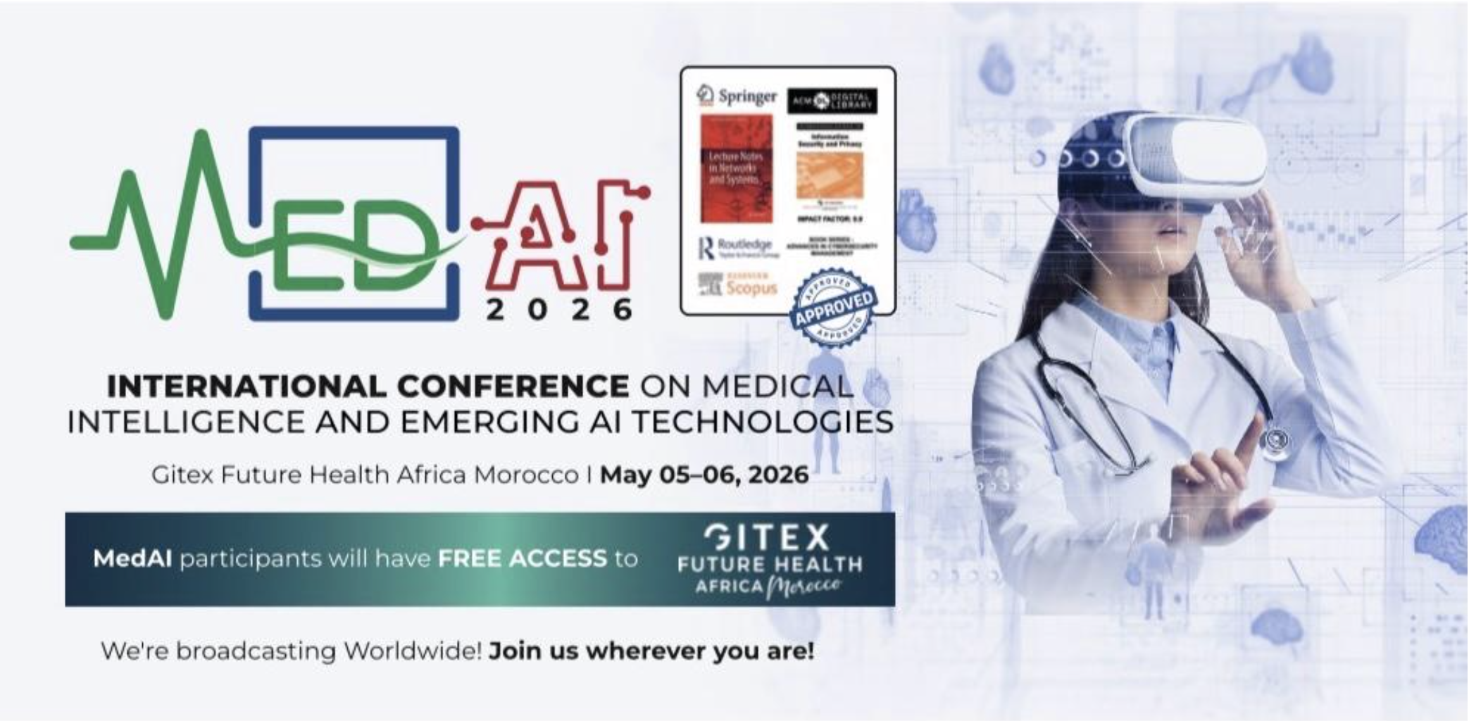 الدار البيضاء تحتضن ندوة دولية لإطلاق MedAI 2026 على هامش GITEX Future Health Africa Morocco