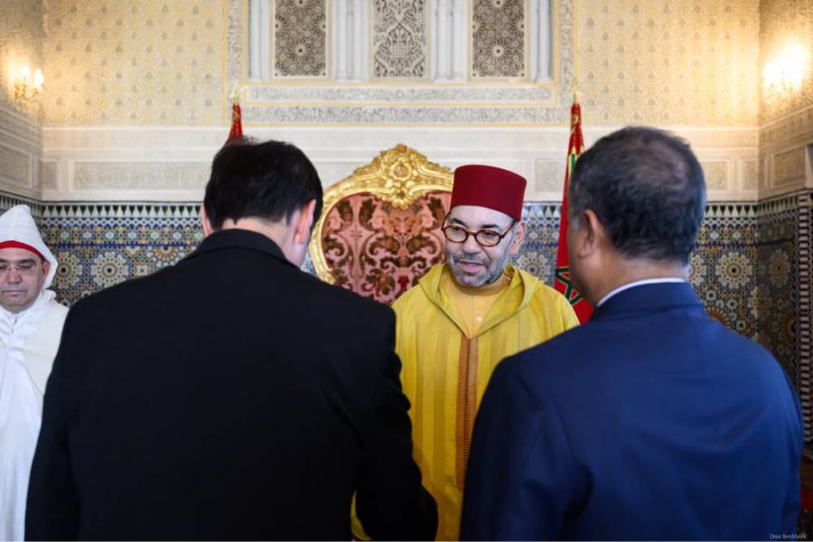 الملك محمد السادس يستقبل سفراء أجانب بالقصر الملكي بالرباط
