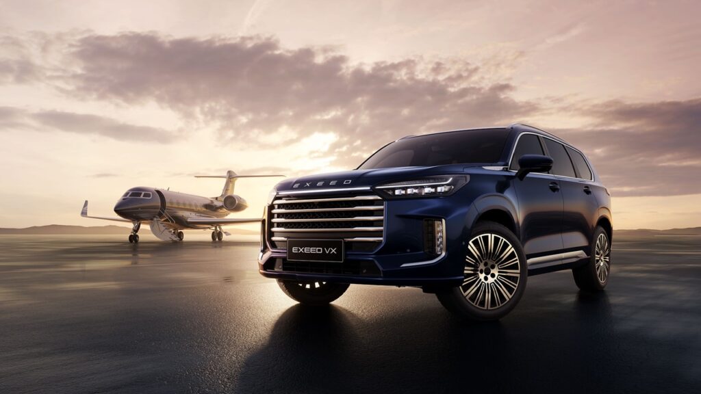 EXEED VX الجديدة.. SUV صينية فاخرة بقوة 503 أحصنة وتقنيات متطورة