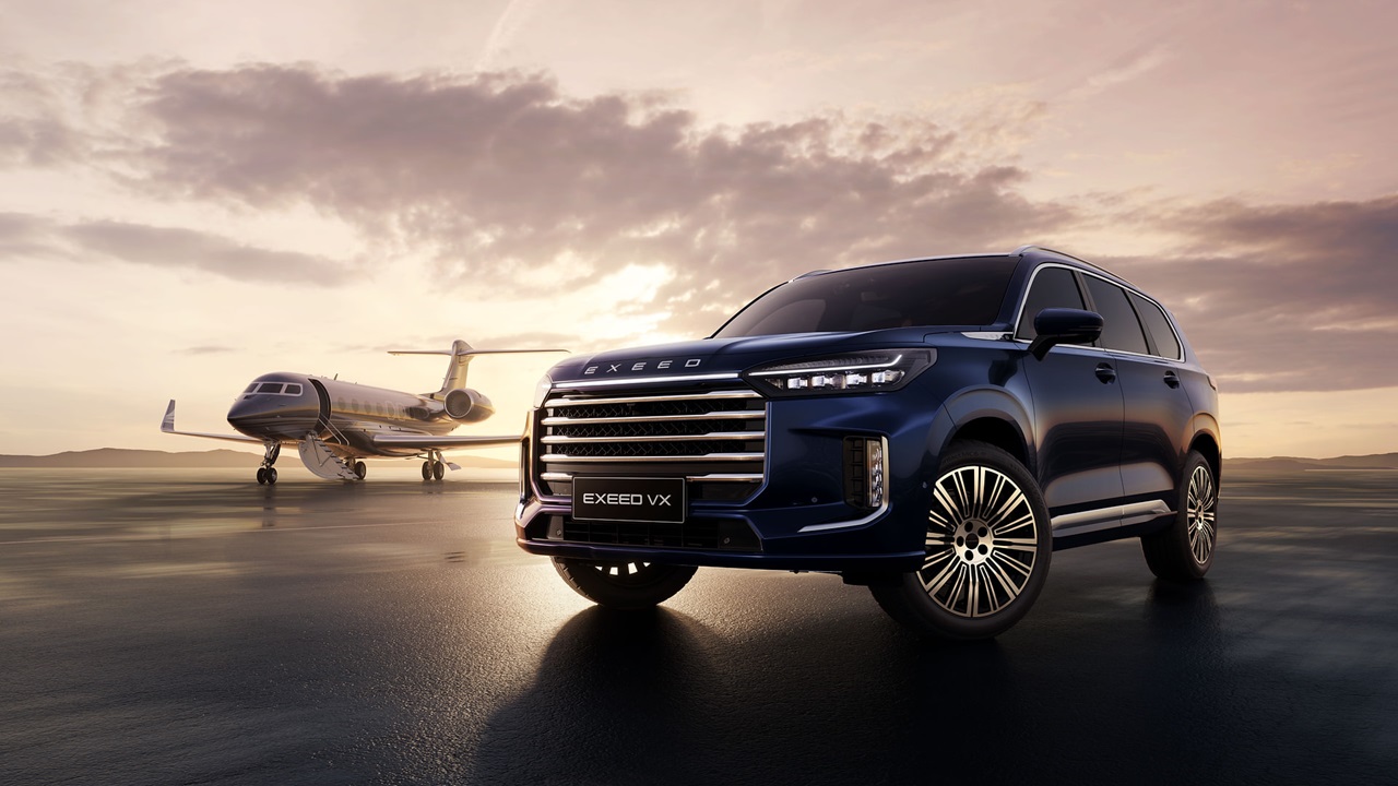EXEED VX الجديدة.. SUV صينية فاخرة بقوة 503 أحصنة وتقنيات متطورة