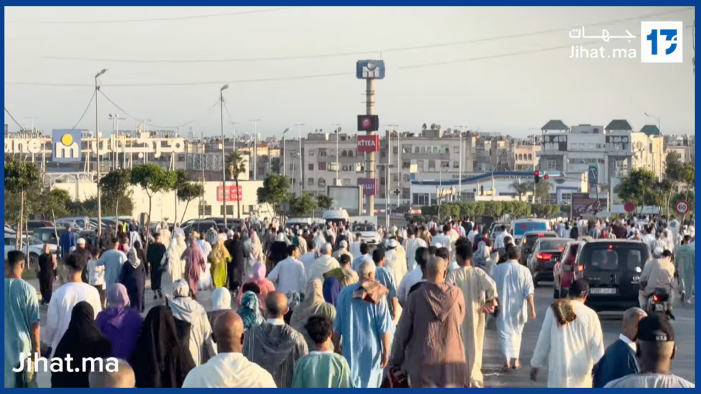 الدار البيضاء.. أجواء روحانية مميزة في صلاة عيد الأضحى بمصلى عين السبع