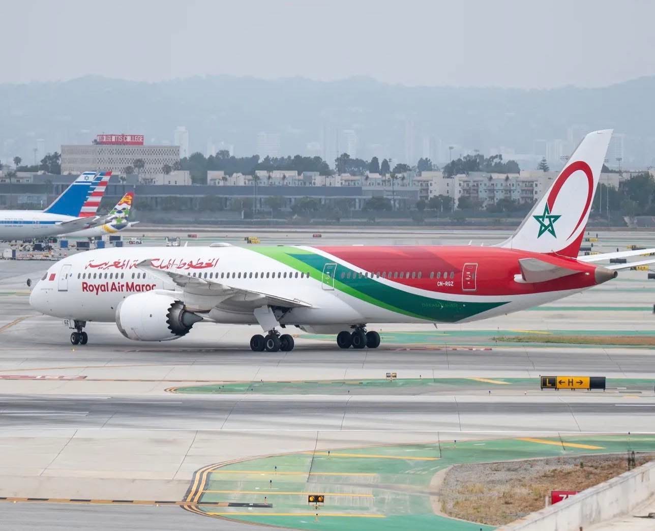 انطلاق أول ربط جوي مباشر بين المغرب ولوس أنجلوس