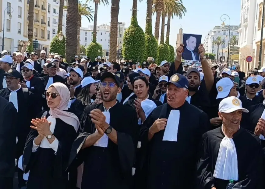 تصعيد جديد.. المحامون يواصلون الاحتجاج ويرفضون مشروع قانون المهنة