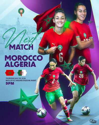المنتخب المغربي للسيدات يواجه الجزائر في قمة مغاربية بدور المجموعات لكأس أمم إفريقيا 2026