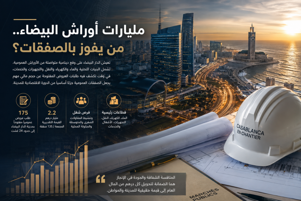 أوراش البيضاء.. من يفوز بالمليارات؟