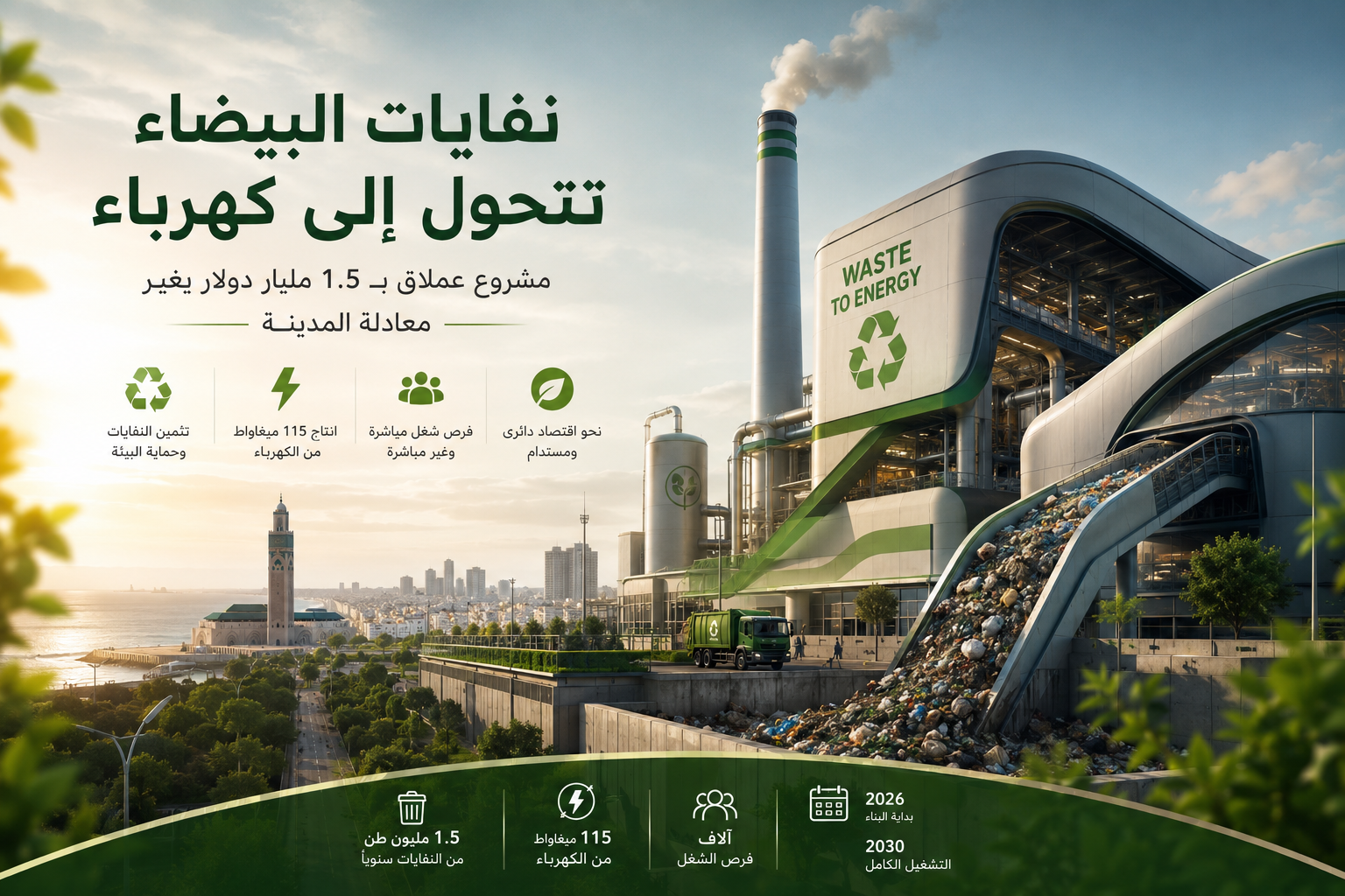 نفايات البيضاء.. من عبء إلى طاقة