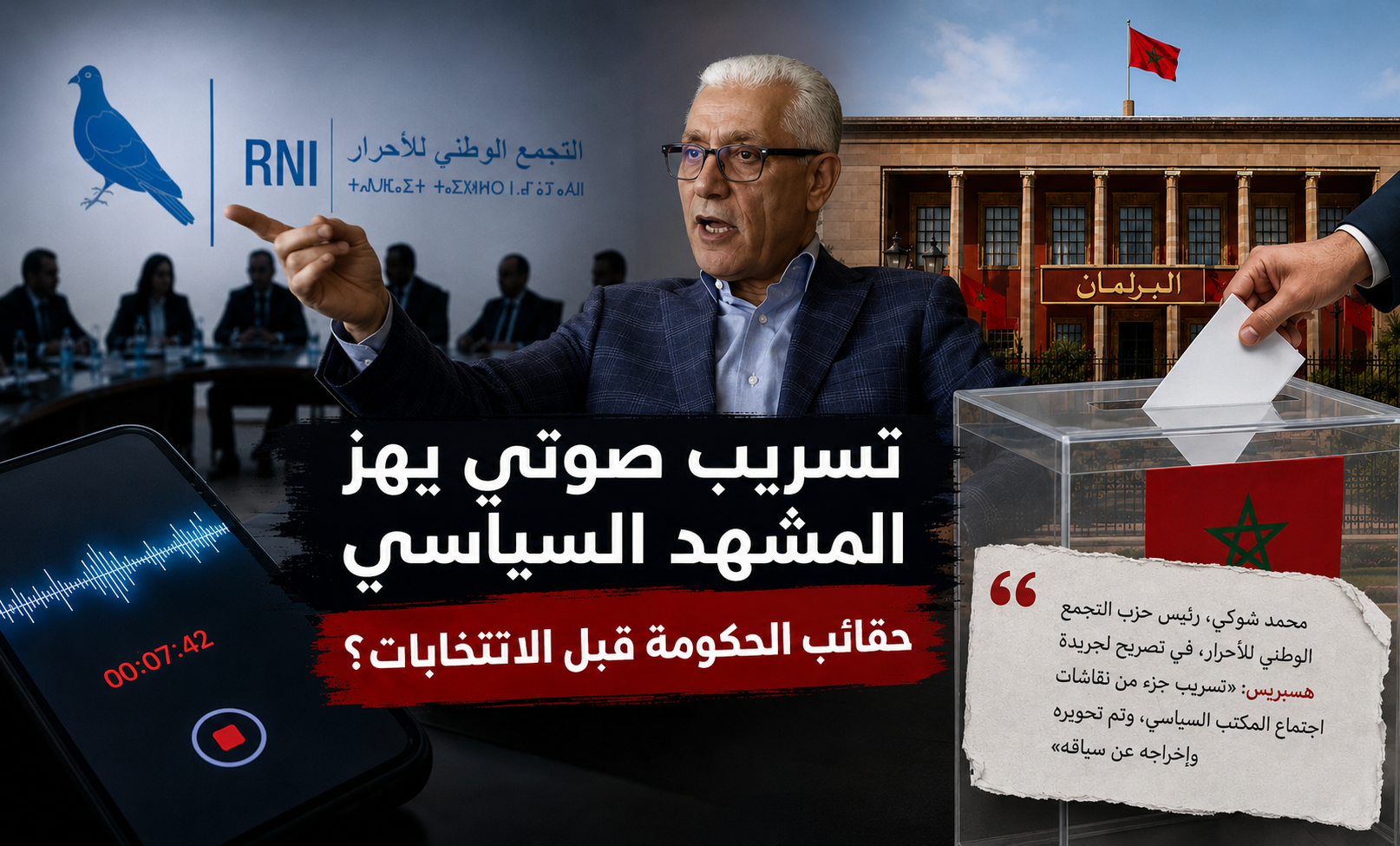 تسريب «الأحرار».. حين يصبح السؤال أخطر من التسجيل